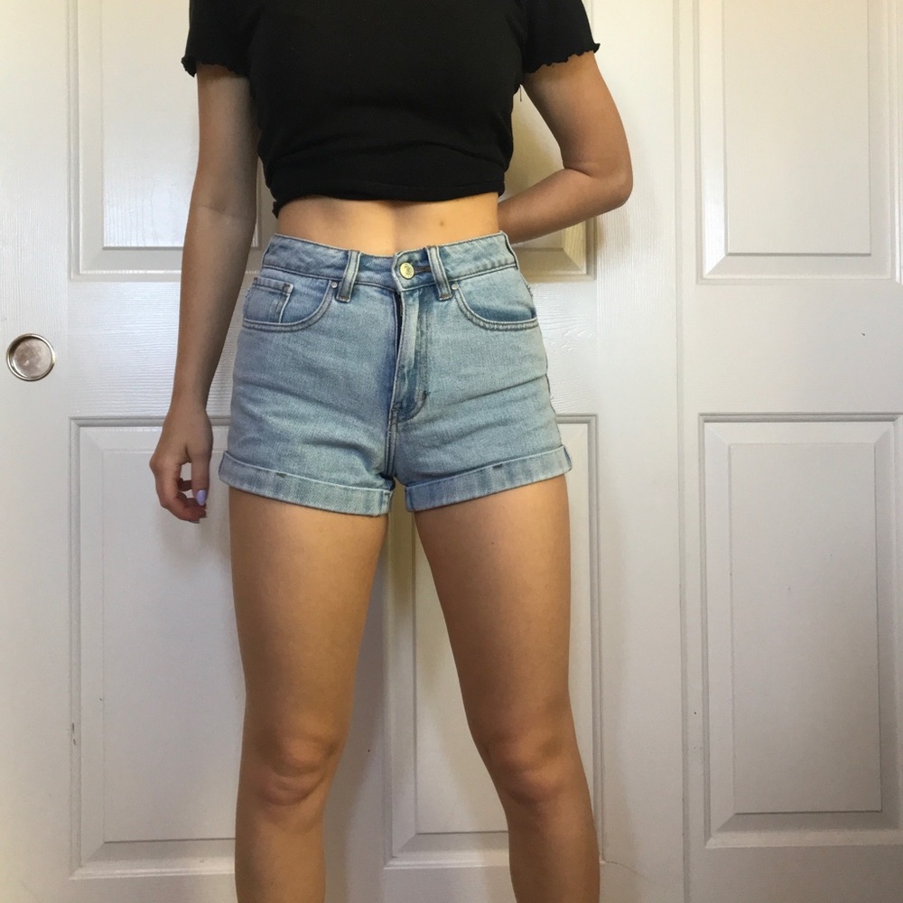Pacsun high-rise mom shorts